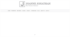Desktop Screenshot of joannejonathan.com