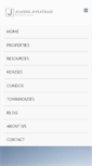 Mobile Screenshot of joannejonathan.com